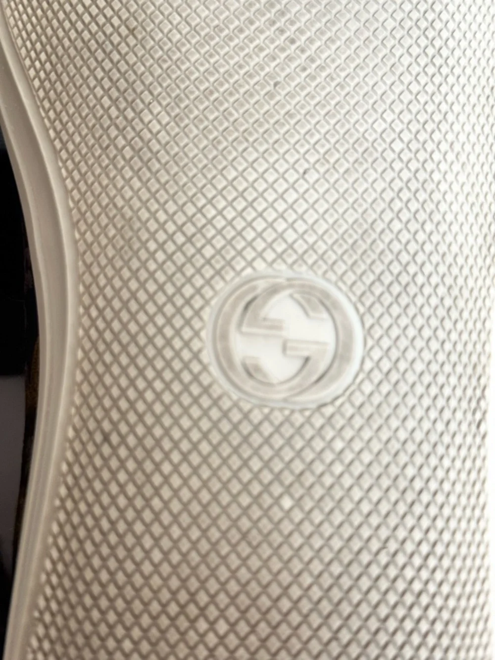 Gucci Women’s Sylvie Blind For Love Floral Jacquard High Top Sneakers Size 38.5 - Picture 12 of 13